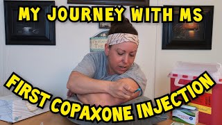 Giving my first Copaxone Injection [upl. by Ottilie840]