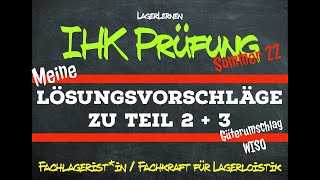 IHKPrüfung Sommer 22 Meine Lösungsvorschläge [upl. by Bennir]