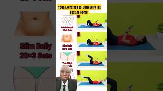 Yoga Pilates Reduce Belly Fat exercise homeworkout bellyfat shortsusayogaexercise bellyfat [upl. by Lundberg167]