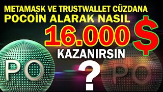 TRUSTWALLET VE METAMASK CÜZDANA POCOİN ALMAK ÇOK BASİT [upl. by Delija]