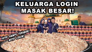 ALHAMDULILLAH PERTAMA KALI SEKELUARGA MASAK BESAR UNTUK BUKA PUASA [upl. by Dougie839]