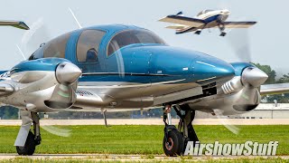 75 Hours of Oshkosh  Takeoff and Landing MegaCompilation  EAA AirVenture Oshkosh 2021 [upl. by Ayidan326]