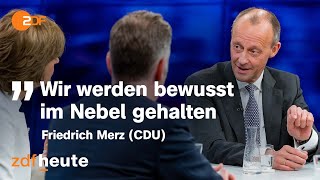 Waffenlieferungen an Ukraine Merz kritisiert Kanzler Scholz I maybrit illner vom 08042022 [upl. by Joed]