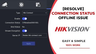 UPDATE How to Solve Hikvision DVR Offline Problem  Hik Connect Offline [upl. by Yrelbmik123]