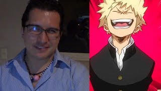 VOZ DE KATSUKI BAKUGOU EN LATINO  PROPUESTA DE DOBLAJE DE BOKU NO HERO ACADEMIA  Bardock [upl. by Nahtad]