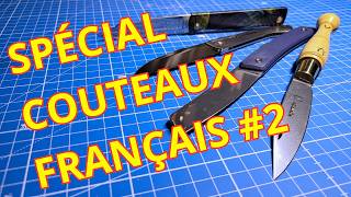 Spécial couteaux pliants français No2 [upl. by Hyacinthia]