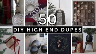 50 DIY CHRISTMAS HIGH END DUPES ON A BUDGET [upl. by Yoong]