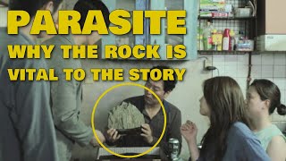 PARASITE ENDING EXPLAINED  How the rock is VITAL to the story  Parasite Symbolism Reupload [upl. by Ellezaj]