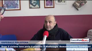 OSPEDALE POLISTENA Dopo il ciclone Iene parla il primario di radiologia Domenicantonio Cordopatri [upl. by Suedaht]