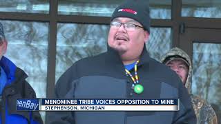 Menominee tribe voices opposition to mine [upl. by Veronike147]