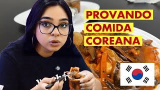 PROVANDO COMIDA COREANA VEGANA [upl. by Sidney]