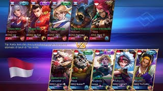 IDNS VS RRQ mobile legend bang bang [upl. by Ilera827]