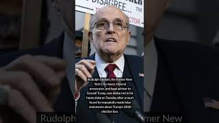 Esteemed Attorney Rudolph Giuliani Disbarred in New York State [upl. by Netniuq]