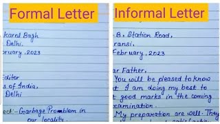 Letter Writing॥ Formal Letter amp Informal Letter॥ tgpscgroup1mains letter [upl. by Bysshe]