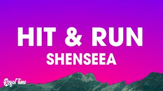 Shenseea  Hit amp Run Lyrics ft Masicka Di Genius [upl. by Annawt]