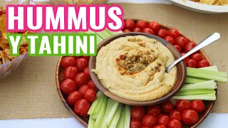 Crema de Garbanzo para untar Hummus receta fácil y saludable comidassaludables diabetes [upl. by Aydni]