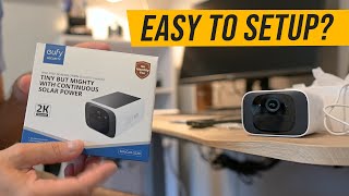 Eufy Solo Cam S220 Solar Powered Security Camera  Easy Setup [upl. by Auqinahs]