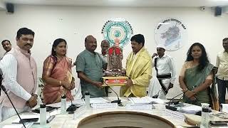 Honble Incharge Min Visit to Anakapalli and participated in DRC meeting at Collectorate dt281024 [upl. by Endor]