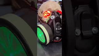 Sound Reactive Plasma Lightning Gas Mask [upl. by Nnyllatsyrc230]