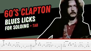 Eric Clapton shows you his quotstock phrasesquot for soloing [upl. by Paulita820]