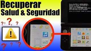 Recuperar Icono de Salud y seguridad 3ds Solucion instalar FBI  ERROR DE FRAGMENTACIÓN [upl. by Adihsaar]