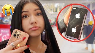 EPIC FAIL Attempting to Fix my Broken iPhone 📱😭   Christmas Shopping Vlog 🎄🛍️ [upl. by Zealand990]