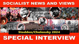 Socialist News amp Views William Stodden amp Stephanie Cholensky Interview [upl. by Mirabella252]