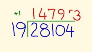 Long Division trick  Fast calculation [upl. by Aneehsal]