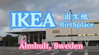 The Birthplace of IKEA Älmhult Sweden  宜家诞生地，瑞典阿姆霍特 最奇特的公共艺术品  瑞典旅游  北欧自驾旅游 D13 [upl. by Ahtanoj5]