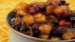 Homemade Mincemeat Recipe Demonstration  Joyofbakingcom [upl. by Asereht]