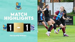 The Womens team has arrived  Farnham Town Women v Portsmouth Women U23  Full Match Highlights [upl. by Gaspar]