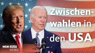 Zwischenwahlen USA Republikaner laut Umfragen knapp vorne  WDR aktuell [upl. by Yendroc648]