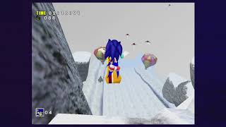 Ice Cap quotB amp Aquot Sonic  Sonic Adventure DX 100 Walkthrough quot3876quot No Commentary [upl. by Esma]