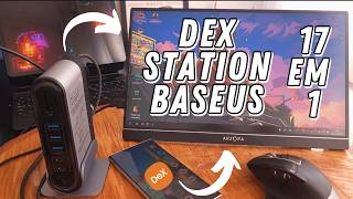 DEX STATION MONSTRUOSA DE 17 PORTAS DA BASEUS NO MODO DEX [upl. by Adonis]