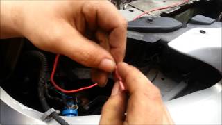 halo LED headlamp install Grand Am 9905 [upl. by Elberta586]