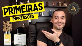 PRIMEIRAS IMPRESSÕES SOBRE OS LANÇAMENTOS DA JA ESSENCE [upl. by Ylecic625]