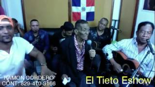 BACHATA  RAMON CORDERO Y EDILIO PAREDES  CONDENADO A LA DISTANCIA EN EL TIETO ESHOW [upl. by Remled]