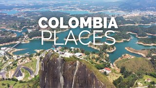 12 Best Places to Visit in Colombia  Travel Video [upl. by Millhon]