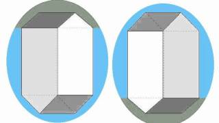 Point group symmetry of epsomite crystal [upl. by Tomasine]