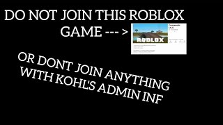 DO NOT JOIN THIS NEW ROBLOX GAME Crosswoods A2 [upl. by Sherj]