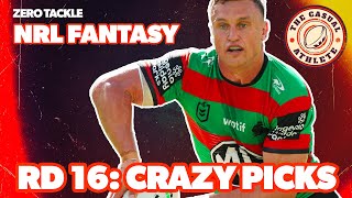 NRL FANTASY Round 16 CRAZY PICKS  TheCasualAthlete [upl. by Nwahsan119]