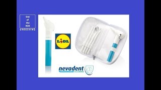 Nevadent Dental Polishing Kit NZPS 3 A1 UNBOXING Lidl 2 x 15 V batteries type AA LR6 DC [upl. by Faxon]