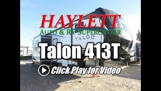 Sold 2018 Talon 413T Bath and a Half Loft Bed Toy Hauler Jayco Fifth Wheel RV [upl. by Melnick]