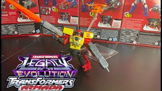 Legacy Evolution Transformers Armada Powerlinx Hot Shot [upl. by Renate]