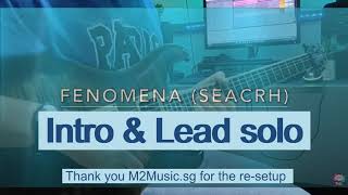 Fenomena  Search  Intro amp Lead solo [upl. by Adnav]