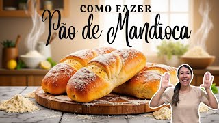 🔴COMO FAZER PÃO DE MANDIOCA [upl. by Kowalski]