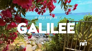 A Day Trip in Israel Sea of Galilee I Town of Jesus Magdala and Nof Ginosar Kibbutz Walking Tour [upl. by Dnamra]