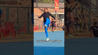 Sp athletics academy bhopal cardio strength athlete sports army afi coachpundir viralvideo [upl. by Verada]