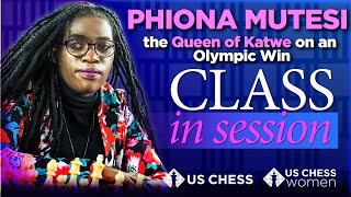 Phiona quotQueen of Katwequot Mutesi on Bishop vs Knight [upl. by Yannodrahc]