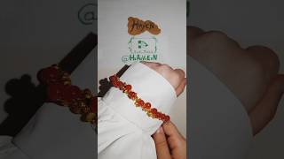 Lets make a bracelet together✨️ bracelet carnelian howtomake shortvideo kawaii haven [upl. by Aneloj]